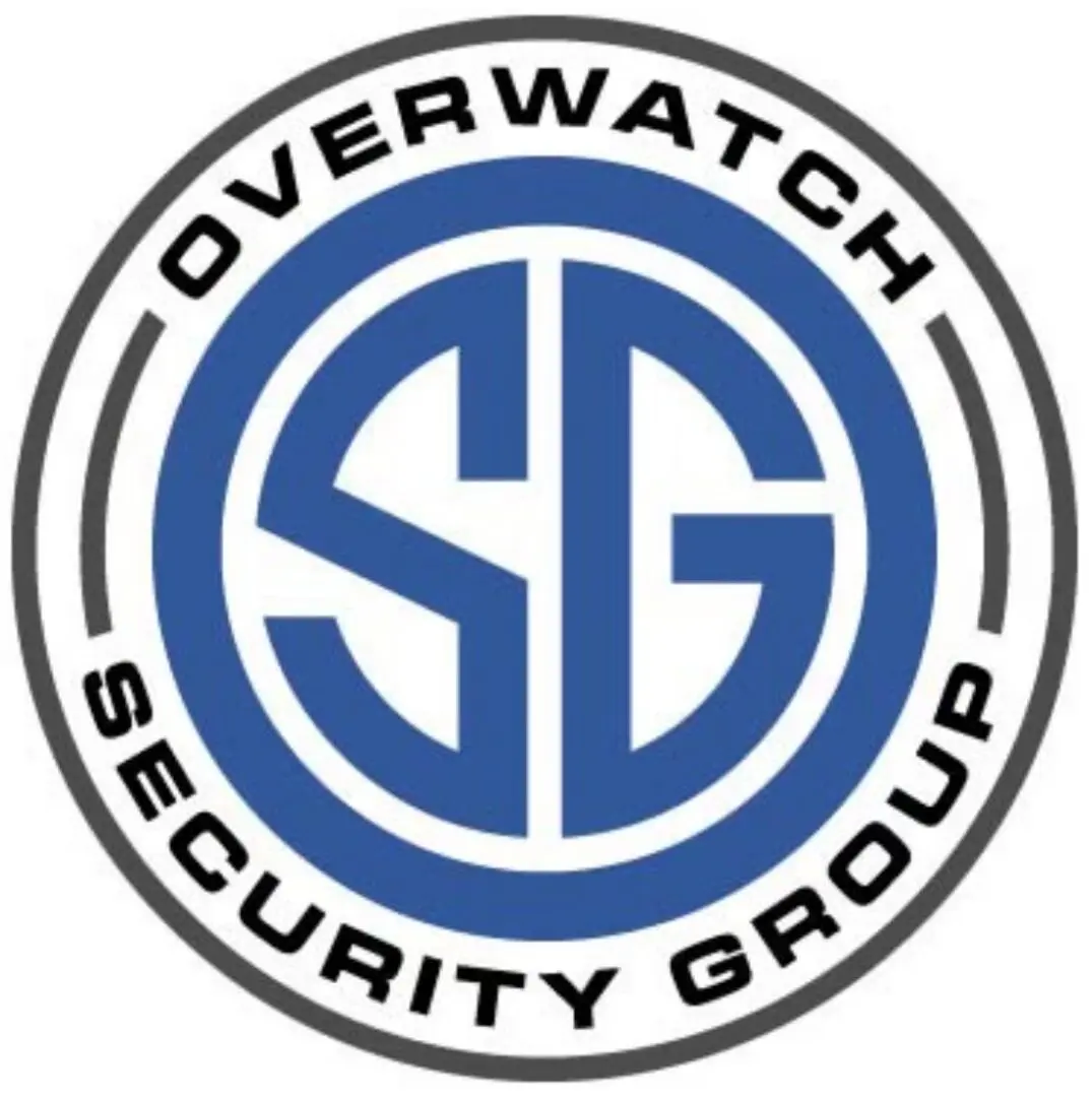 A logo of the overwatch security group.